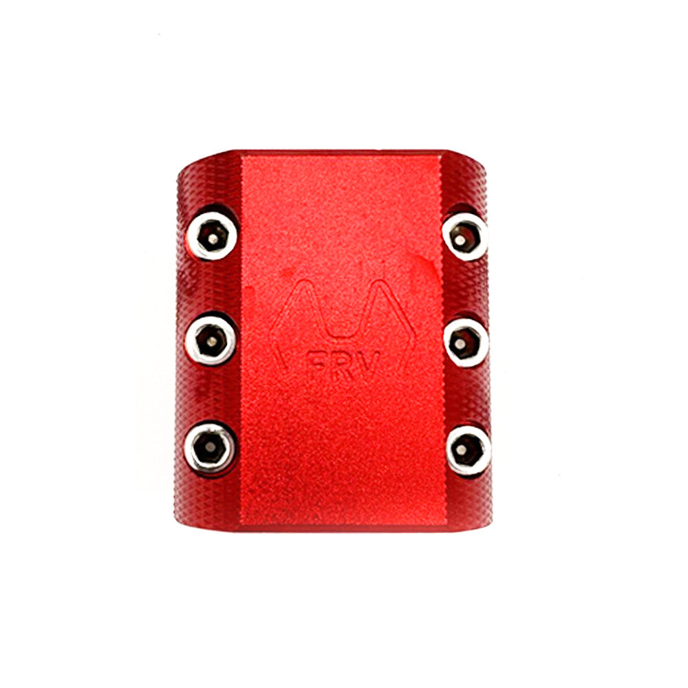 Collier serrage potences Dualtron 6 vis (Rouge)