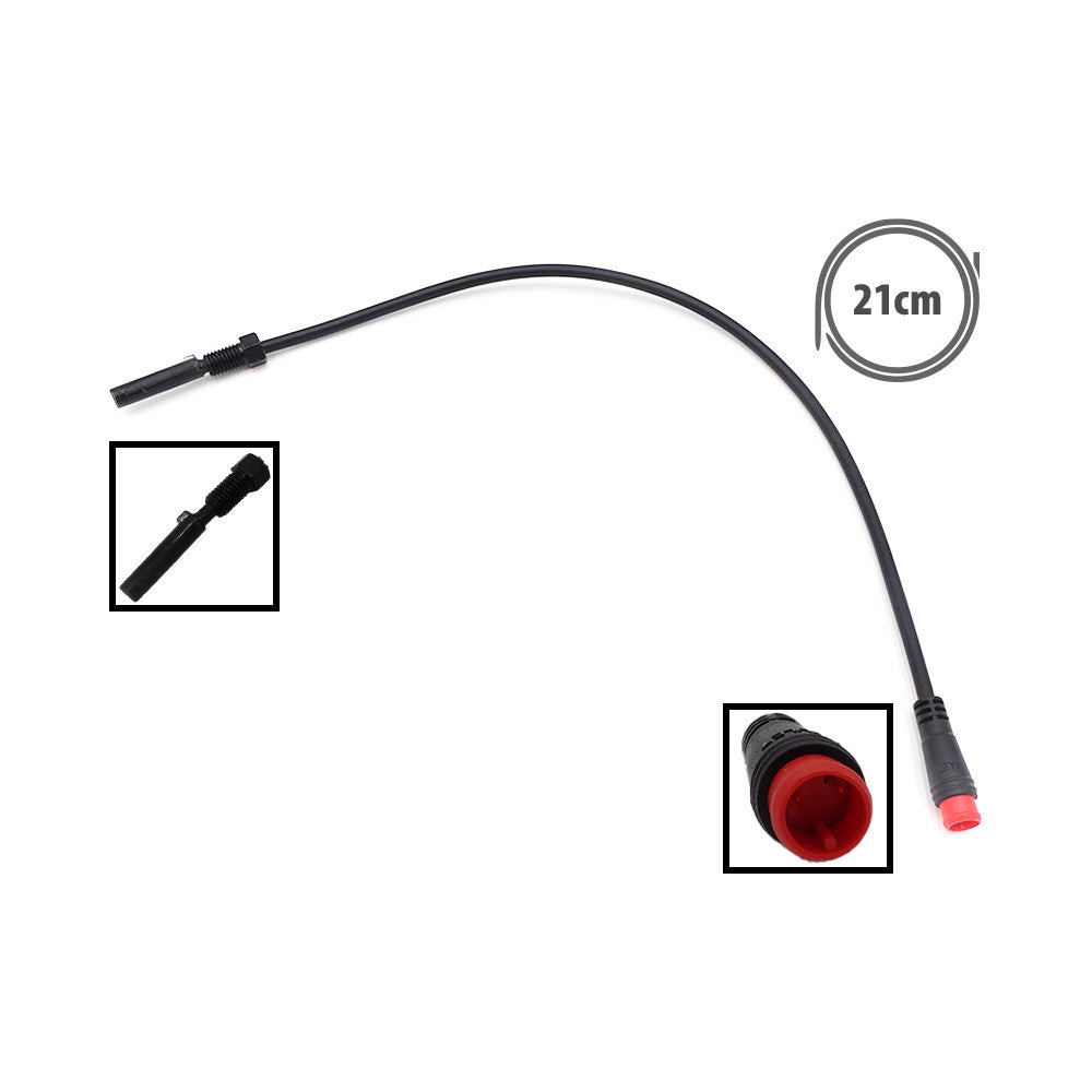 Capteur de Frein Zoom Connecteur Etanche 2 Pins 210mm